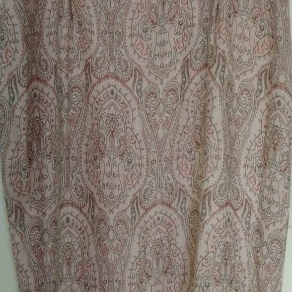 Dress Barn Woman Maxi Boho India/Western Pastel Pull On Skirt Sz. 18 - Picture 4 of 10